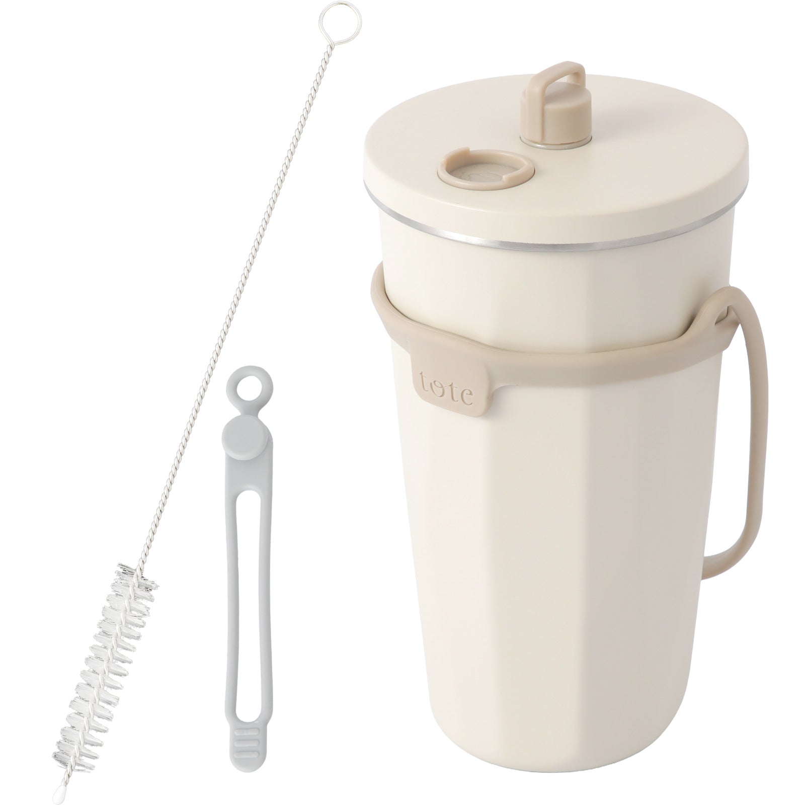 Tote ストロー付 2way タンブラー570ml 【おまけ付き】 – フライパン