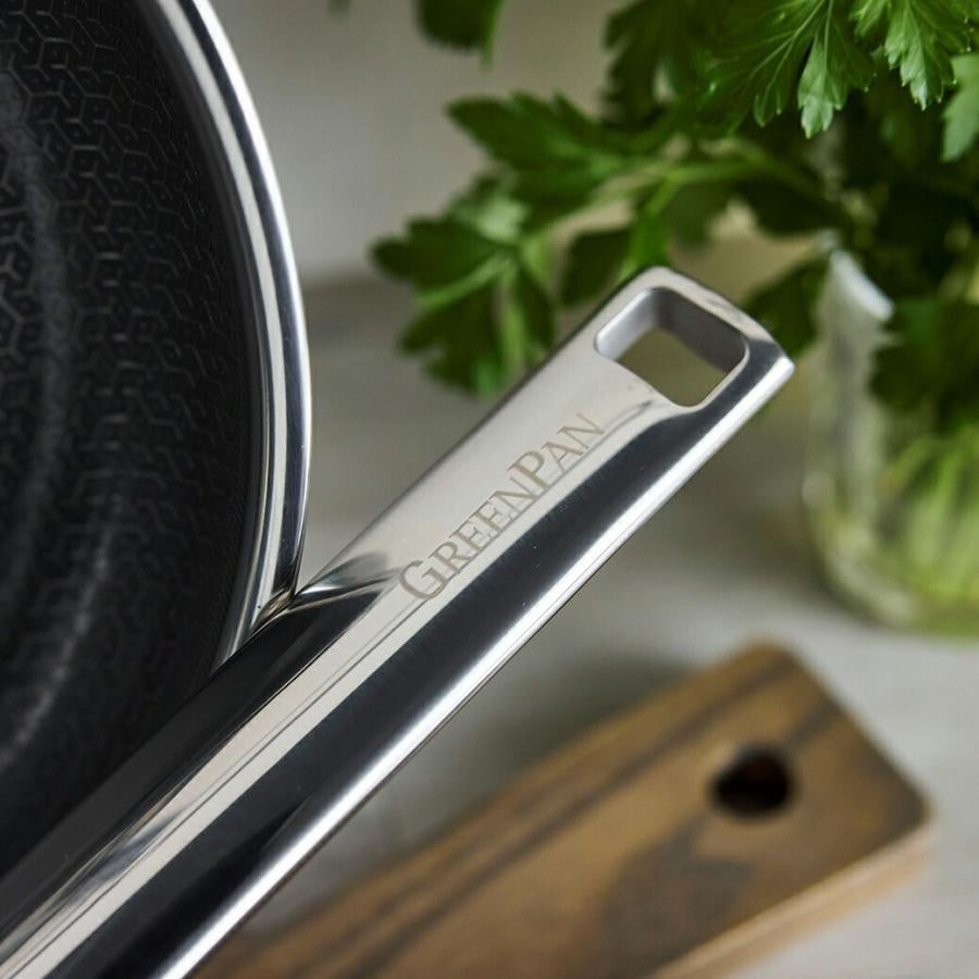 グリーンパン エーペックス 深型フライパン 24cm ガラス蓋付き GreenPan IH対応 脱フッ素 PFASフリー