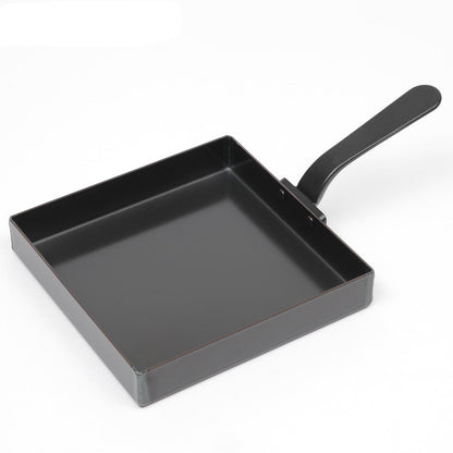 ラバーゼ 鉄 玉子焼き器 ガス火・IH対応 ブルーテンパー フライパン シリコン塗装