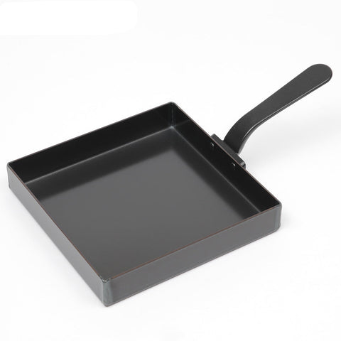シリコングリップ付 ラバーゼ 鉄 玉子焼き器 ガス火・IH対応 ブルーテンパー フライパン シリコン塗装 - フライパン専門店 鐵兎堂-TETTODO-