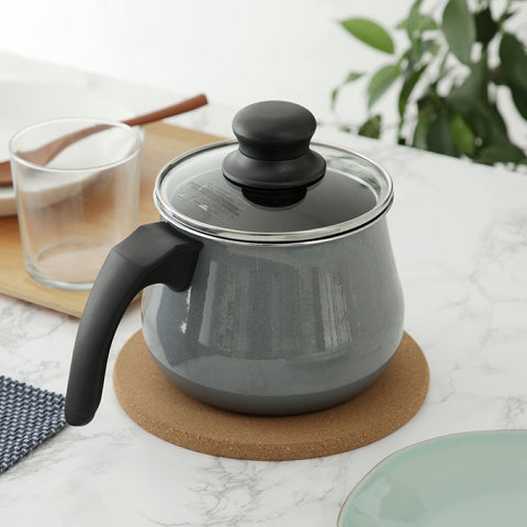 WMF フュージョンテック ミネラル マルチポット 14cm ガラス蓋付き 正規品 10年保証 コルク製なべしきサービス - フライパン専門店 鐵兎堂-TETTODO-