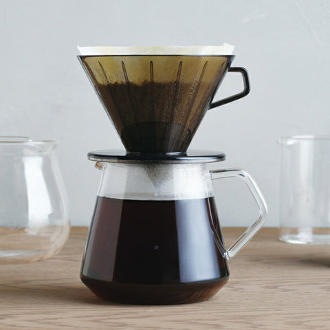 ガラス コーヒーサーバー 600ml 27592 KINTO キントー ハンドドリップ用 おしゃれ かっこいい シンプル 美しい 4杯用 コーヒージャグ SLOW COFFEE STYLE スローコーヒース - フライパン専門店 鐵兎堂-TETTODO-