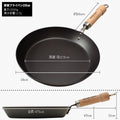 リバーライト 極JAPAN 鉄 厚板 フライパン 蓋付きセット 26cm 28cm ナチュラル ダーク - フライパン専門店 鐵兎堂-TETTODO-