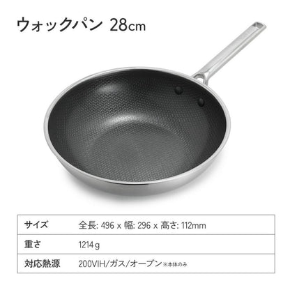 グリーンパン エーペックス ウォックパン 28cm GreenPan IH対応 脱フッ素 PFASフリー