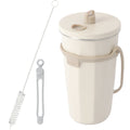 Tote ストロー付 2way タンブラー570ml おまけ ストローキャップ紛失防止用シリコン ストローブラシ付き - フライパン専門店 鐵兎堂-TETTODO-