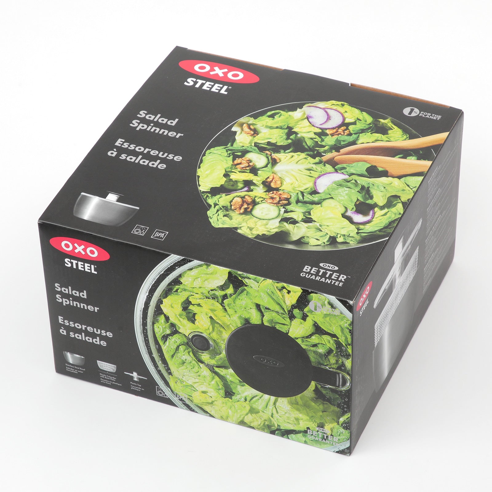 OXO ステンレスサラダスピナー 正規品 1071497 - フライパン専門店 鐵兎堂-TETTODO-