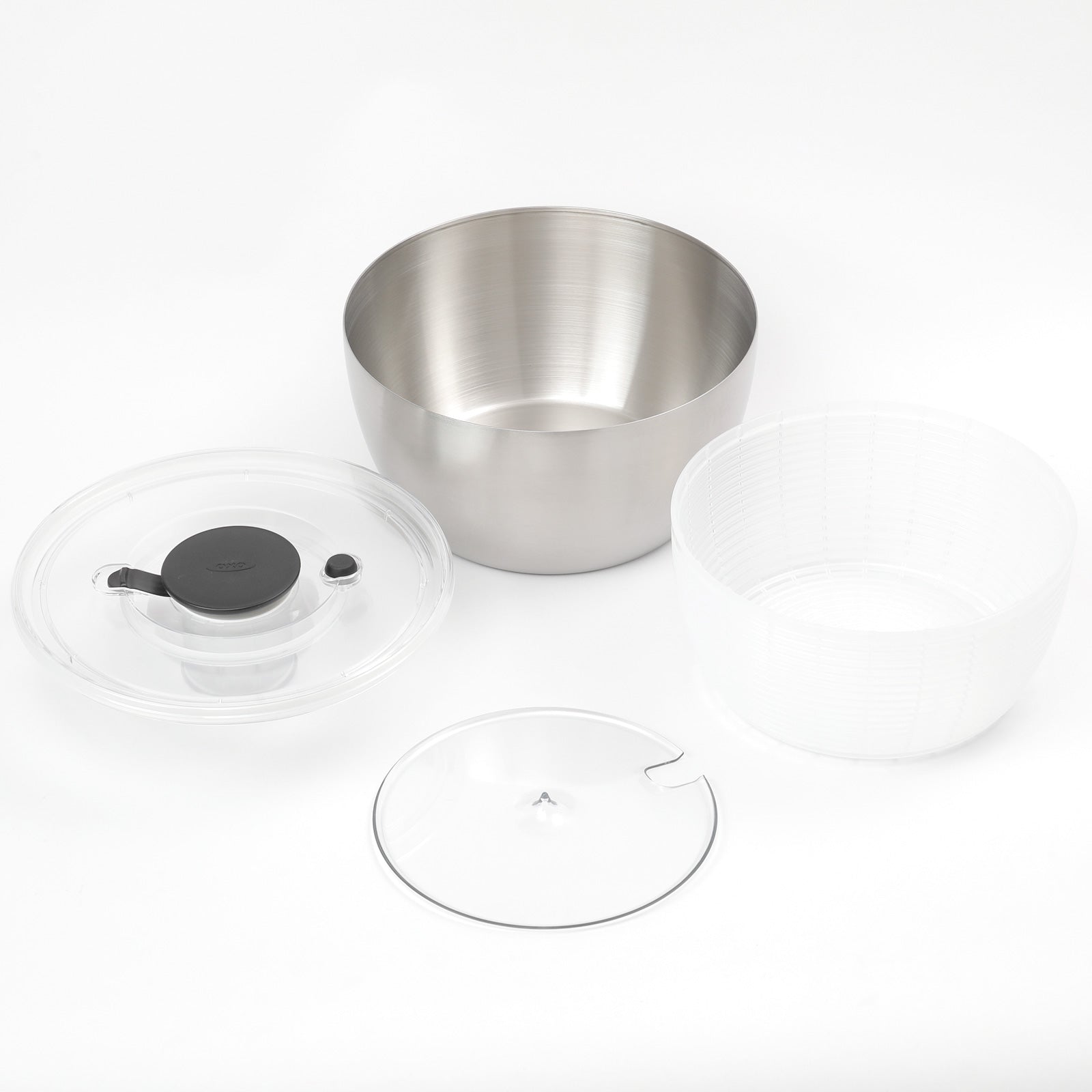 OXO ステンレスサラダスピナー 正規品 1071497 - フライパン専門店 鐵兎堂-TETTODO-