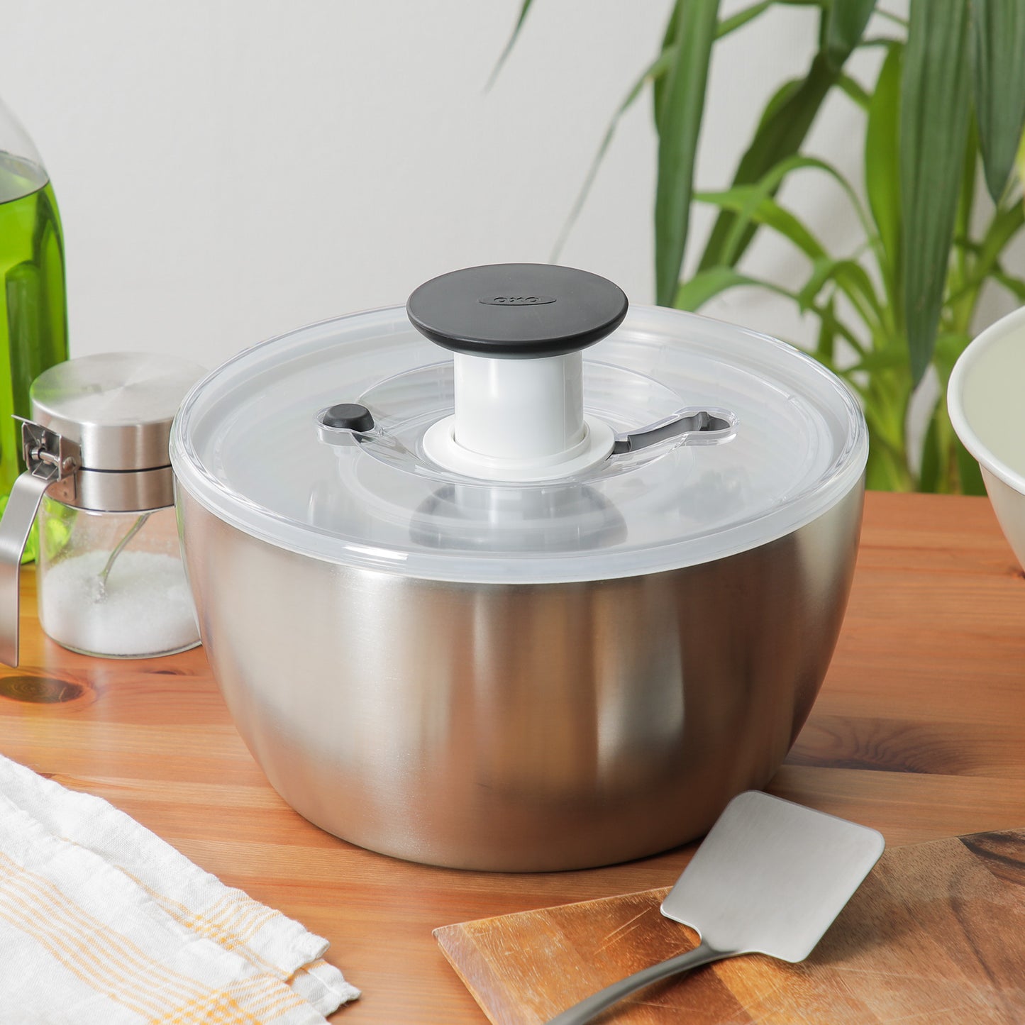 OXO ステンレスサラダスピナー 正規品 1071497 - フライパン専門店 鐵兎堂-TETTODO-