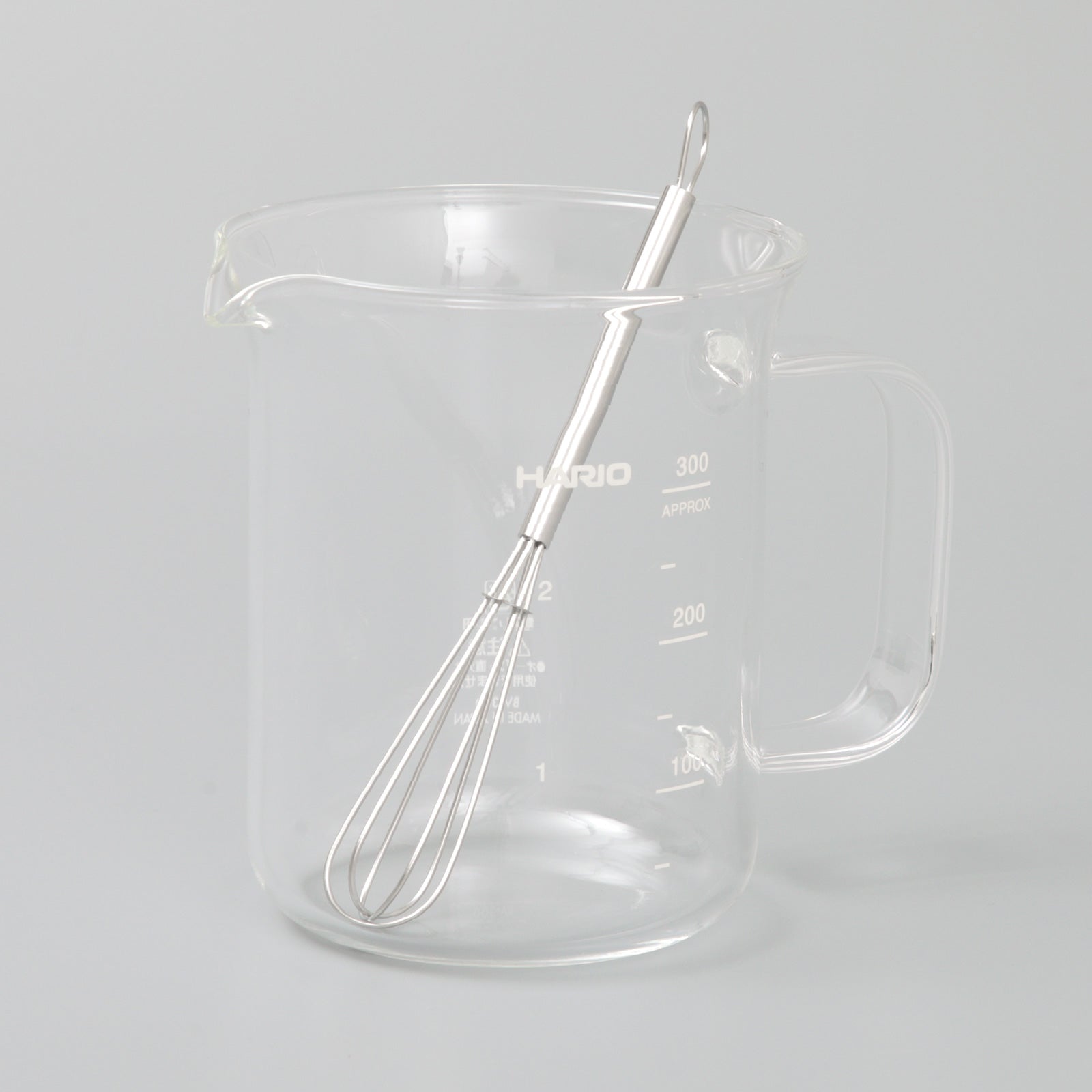 HARIO ハリオ ビーカーサーバー 300ml 泡立て器 セット 日本製 BV-300 - フライパン専門店 鐵兎堂-TETTODO-