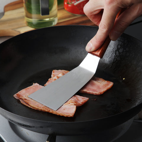 鐵兎堂オリジナル スクレーパーターナー プレス＆ターナー 焼き目 押し付け