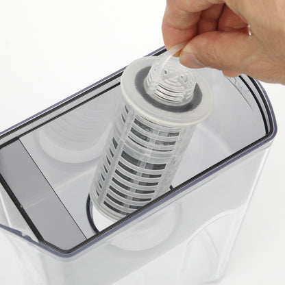 Miz-U（ミズユー） ポット型浄水器 日本製 カートリッジ1本付き