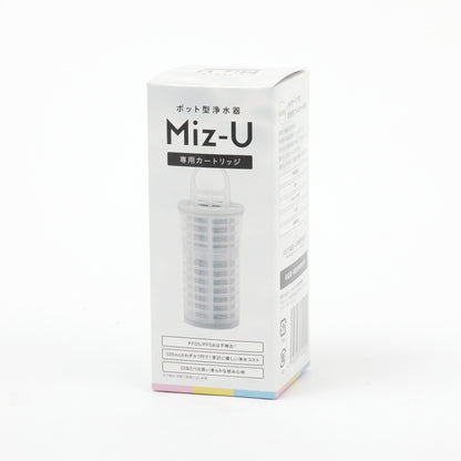 Miz-U ポット型浄水器用 交換用カートリッジ 1本