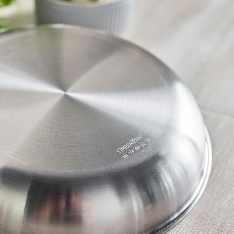 グリーンパン エーペックス 深型フライパン 24cm ガラス蓋付き GreenPan IH対応 脱フッ素 PFASフリー