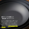 リバーライト 極 JAPAN 鉄製 フライパン 12銘木ハンドル - フライパン専門店 鐵兎堂-TETTODO-