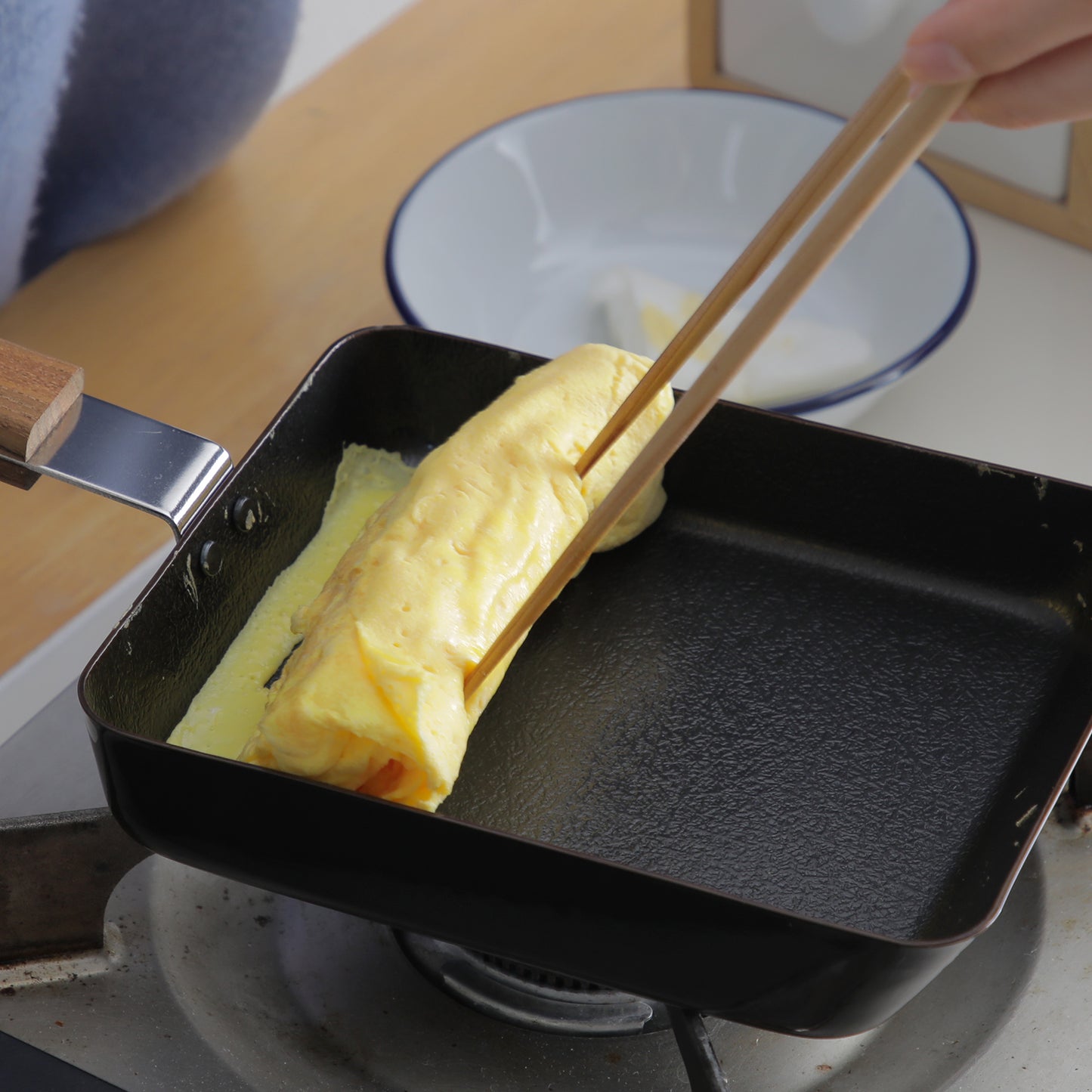 ambai アンバイ 玉子焼き 角型 - フライパン専門店 鐵兎堂-TETTODO-