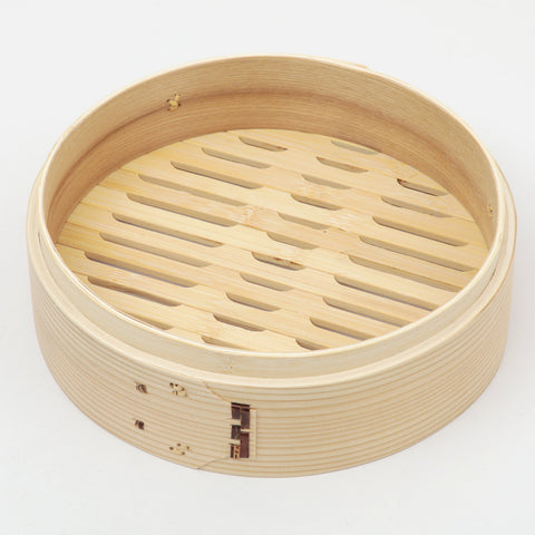 杉の中華せいろ 24cm 身 単品 燕舞 蒸籠 セイロ 木製 中華料理 飲茶 本体 胴体 - フライパン専門店 鐵兎堂-TETTODO-