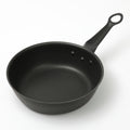 深型フライパン 仔犬印 ブラックシリーズ 炒め鍋 24cm IH対応 高級 コーティングフライパン 2層鋼 小さめ 扱いやすい ウォックパン フライパン 片手鍋 本間製作所 日本製 黒い かっこいい 調理道具 xmas - フライパン専門店 鐵兎堂-TETTODO-