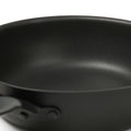 深型フライパン 仔犬印 ブラックシリーズ 炒め鍋 24cm IH対応 高級 コーティングフライパン 2層鋼 小さめ 扱いやすい ウォックパン フライパン 片手鍋 本間製作所 日本製 黒い かっこいい 調理道具 xmas - フライパン専門店 鐵兎堂-TETTODO-