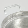 アルミ段付き 両手鍋24cm 蓋付きセット 単品 手打ち槌目 日本製 中村銅器製作所 せいろ鍋 アルミ鍋 段付き鍋 - フライパン専門店 鐵兎堂-TETTODO-