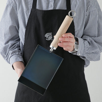 京都活具 鉄製 卵焼き器 IH対応 日本製 玉子焼き たまご焼き器 油ならし不要
