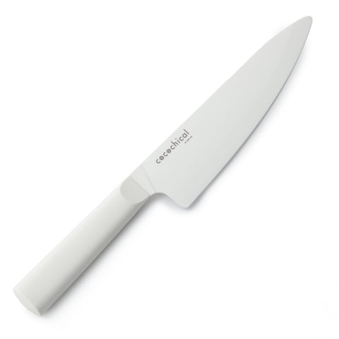 京セラ ココチカル 18cm 牛刀 セラミック包丁 ホワイト ブラック - フライパン専門店 鐵兎堂-TETTODO-