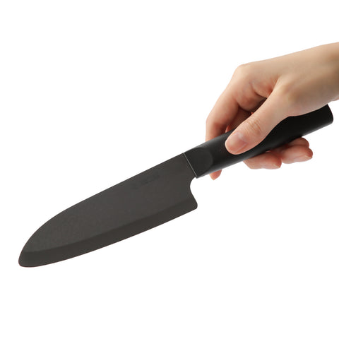 京セラ ココチカル 14cm 小三徳包丁 セラミック包丁 ホワイト ブラック - フライパン専門店 鐵兎堂-TETTODO-