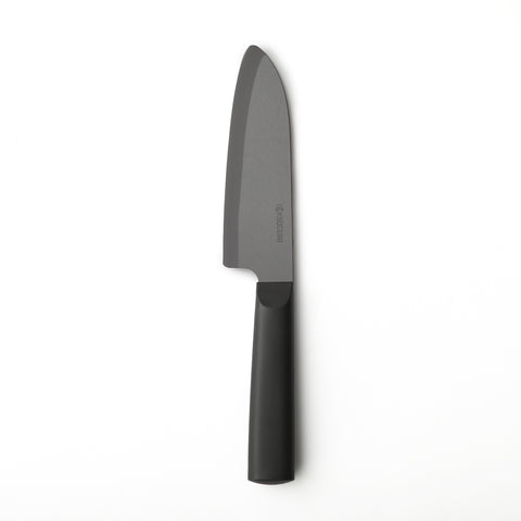 京セラ ココチカル 14cm 小三徳包丁 セラミック包丁 ホワイト ブラック - フライパン専門店 鐵兎堂-TETTODO-