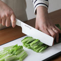京セラ ココチカル 15cm 菜切り セラミック包丁 ホワイト ブラック - フライパン専門店 鐵兎堂-TETTODO-