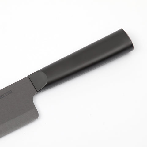 京セラ ココチカル 15cm 菜切り セラミック包丁 ホワイト ブラック - フライパン専門店 鐵兎堂-TETTODO-
