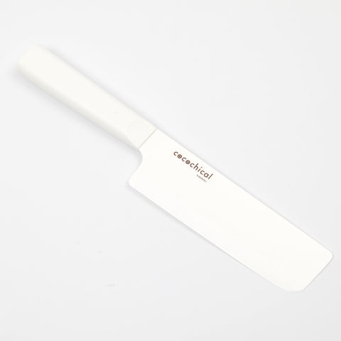 京セラ ココチカル 15cm 菜切り セラミック包丁 ホワイト ブラック - フライパン専門店 鐵兎堂-TETTODO-