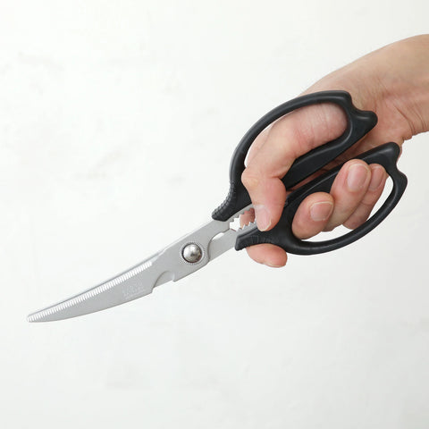 京都活具 分解して洗える キッチンバサミ 日本製 カーブ ロング 25cm - フライパン専門店 鐵兎堂-TETTODO-