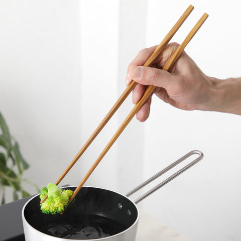 京都活具 国産竹の菜箸 33cm - フライパン専門店 鐵兎堂-TETTODO-