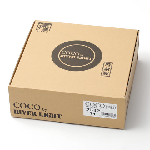 COCOpan プレミア24cm 26cm 28cm 極SONS 【正規品】厚板フライパン ココパン リバーライト - フライパン専門店 鐵兎堂-TETTODO-