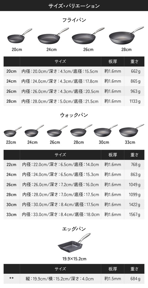 ビタクラフト スーパー鉄 鉄 フライパン IH対応 日本製 - フライパン専門店 鐵兎堂-TETTODO-