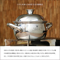 【レビュー特典付】ビタクラフト ごはん鍋 3合炊き IH対応 炊飯鍋 ステンレス 10年保証 ラッピング無料 レシピ付 両手鍋 VitaCraft 正規品 No.3850 無水調理 可愛い 丸洗い 時短 エコ ギフト 母の日 - フライパン専門店 鐵兎堂-TETTODO-