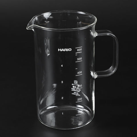 HARIO ハリオ ビーカーサーバー 600ml 泡立て器 セット 日本製 耐熱ガラス 電子レンジ対応 計量カップ コーヒー ティーサーバー BV-600 - フライパン専門店 鐵兎堂-TETTODO-
