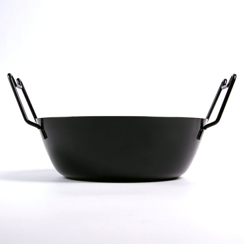 ラバーゼ 揚げ鍋 22cm 3点セット 鉄鍋 IH対応 LB-098 和平フレイズ 天ぷら鍋 la base 揚げ鍋 小さめ 油はね防止 揚げ物鍋 鉄製 日本製 xmas - フライパン専門店 鐵兎堂-TETTODO-