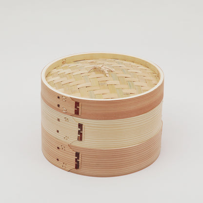 杉の中華せいろ 24cm 蓋身セット 1段 2段 3段 - フライパン専門店 鐵兎堂-TETTODO-
