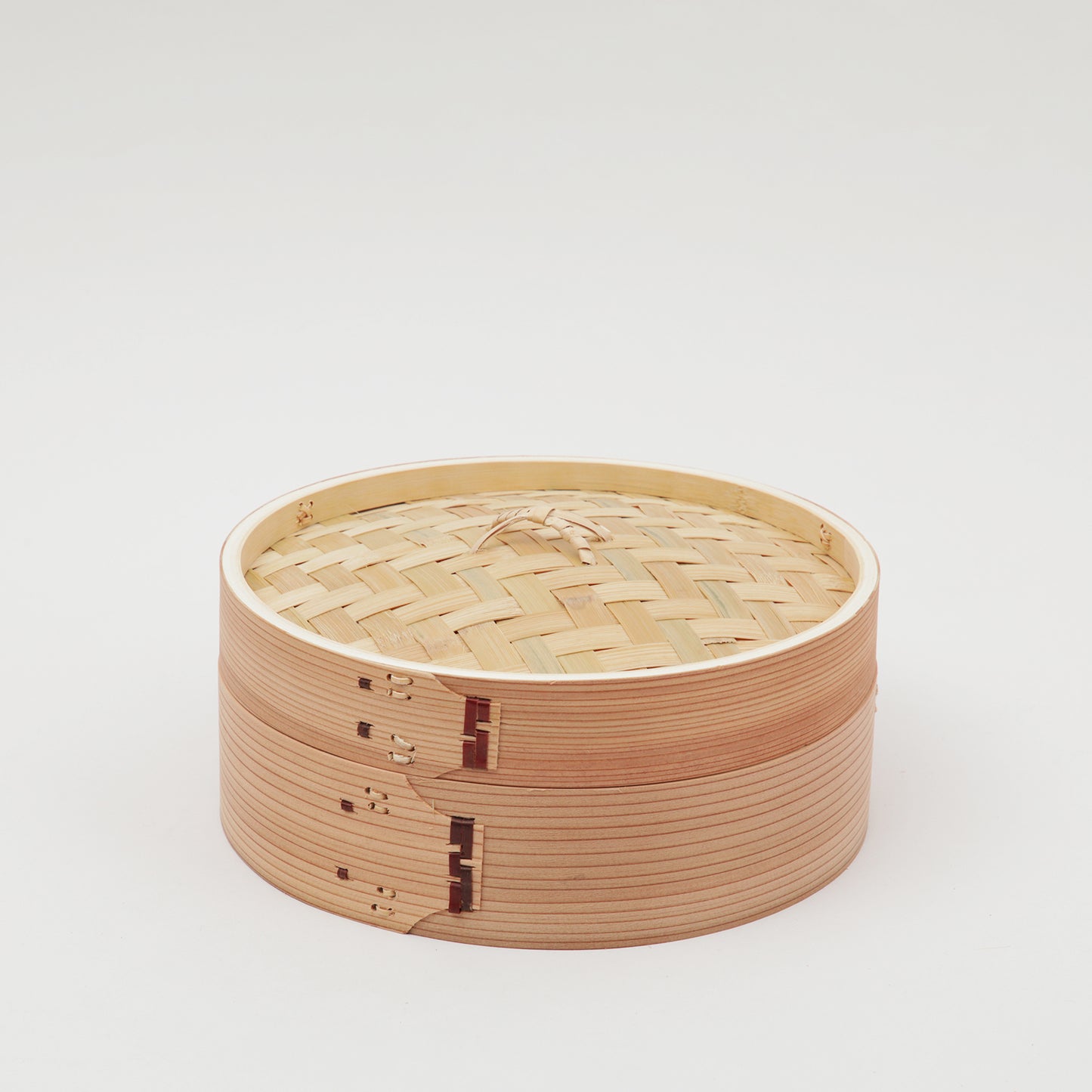 杉の中華せいろ 24cm 蓋身セット 1段 2段 3段 - フライパン専門店 鐵兎堂-TETTODO-