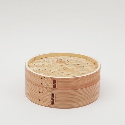 杉の中華せいろ 24cm 蓋身セット 1段 2段 3段 - フライパン専門店 鐵兎堂-TETTODO-