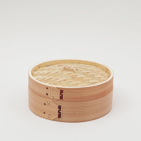 杉の中華せいろ 24cm 蓋身セット 1段 2段 3段 - フライパン専門店 鐵兎堂-TETTODO-