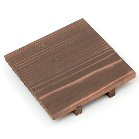 焼杉の木蓋 19cm×19cm - フライパン専門店 鐵兎堂-TETTODO-