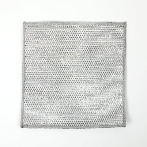 フライパン鍋用 二重構造のキッチンメッシュクロス 20×20cm 3枚入りセット 速乾 焦げ落とし 衛生的 - フライパン専門店 鐵兎堂-TETTODO-
