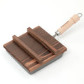 焼杉の木蓋 19cm×19cm - フライパン専門店 鐵兎堂-TETTODO-