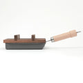 焼杉の木蓋 19cm×19cm - フライパン専門店 鐵兎堂-TETTODO-