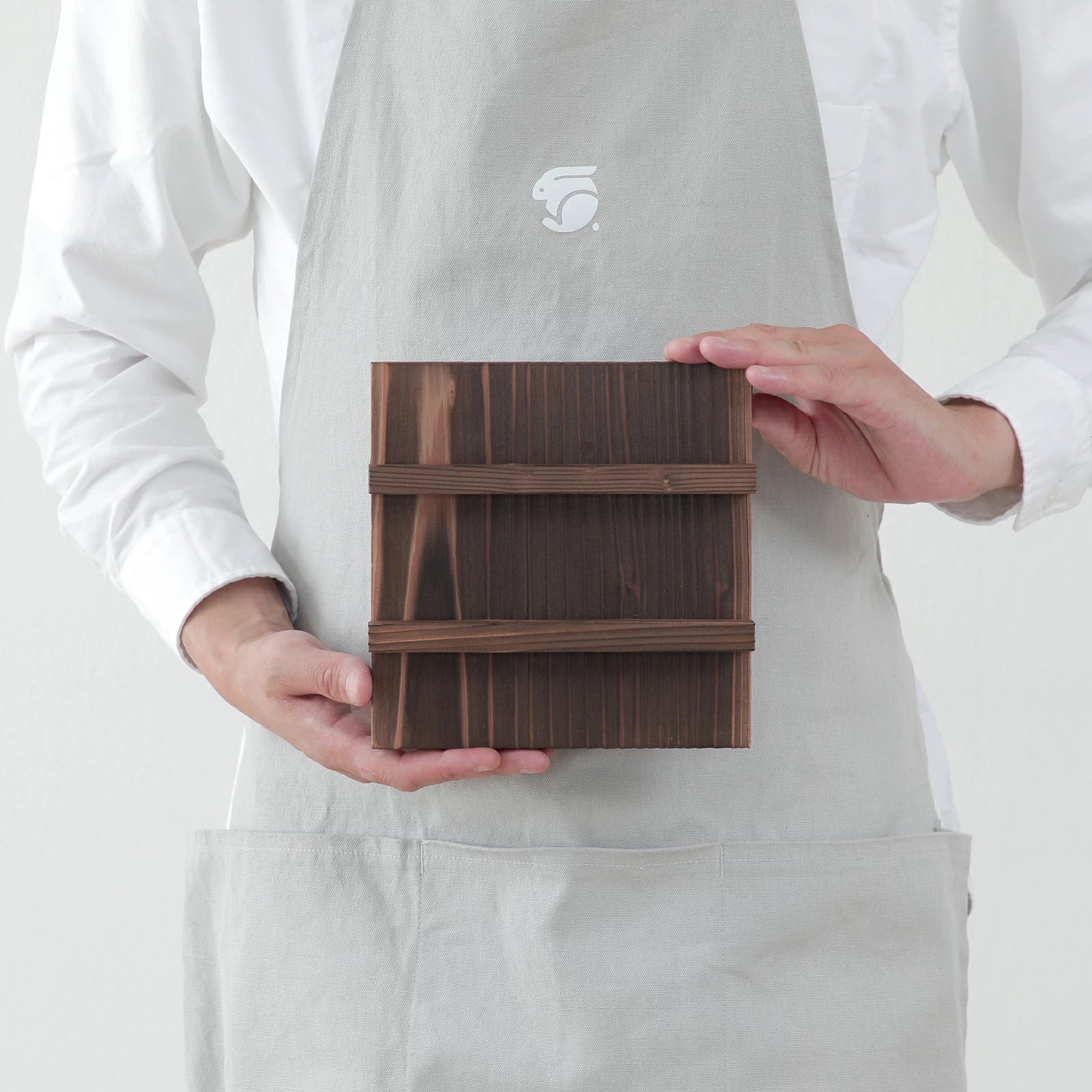 焼杉の木蓋 19cm×19cm - フライパン専門店 鐵兎堂-TETTODO-