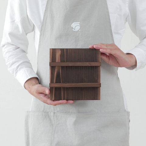 焼杉の木蓋 19cm×19cm - フライパン専門店 鐵兎堂-TETTODO-