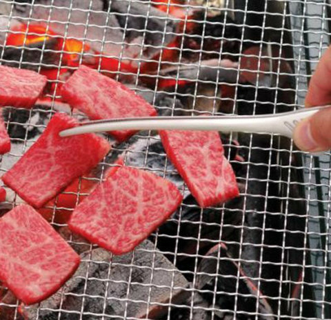 日本製 トーダイ 焼肉用トング ステンレス製 クレーバートング 大