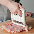 ミートソフター 三友 肉の筋切り器 お肉専用 お肉の隠し包丁 SNS 人気商品 ロングセラー - フライパン専門店 鐵兎堂-TETTODO-