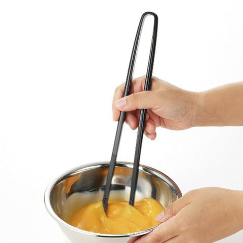 たまごやきの達人 ブラック CH-2052 卵焼き 出汁巻き卵 専用道具 トング 菜箸 フライ返し 三役 便利グッズ - フライパン専門店 鐵兎堂-TETTODO-